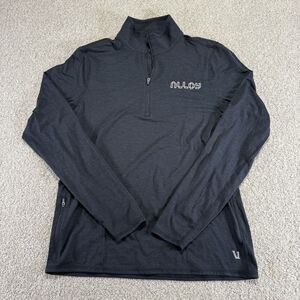 VUORI EASE Performance Half Zip PULLOVER Heather‎ Gray Men's Small